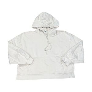 & other stories cream hoodie